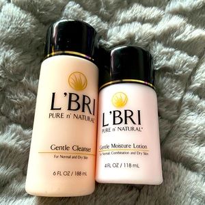 L’bri gentle moisture lotion and cleanser